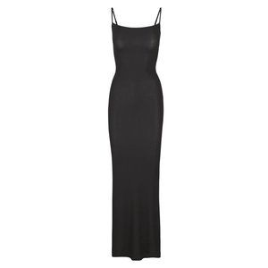 Skims Fits Everybody Maxi Dress Black